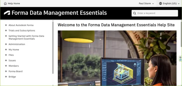 AutoCAD 2027 tích hợp mạnh hơn với Forma Data Management