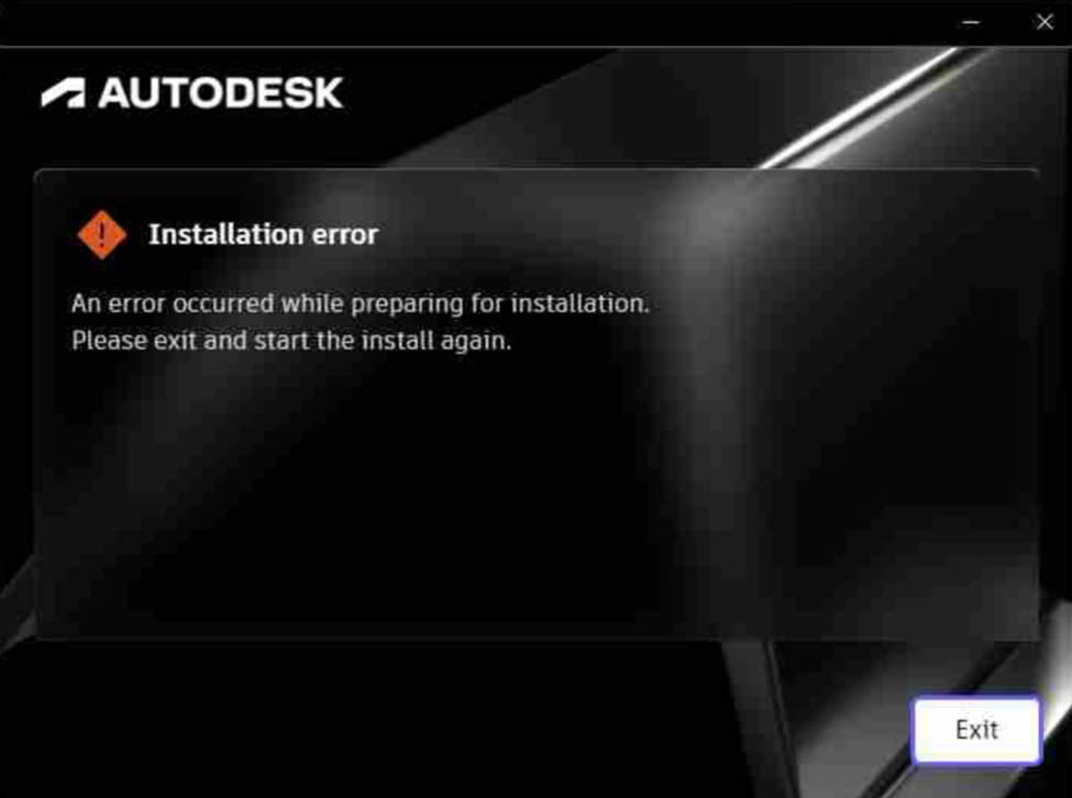 Hướng dẫn fix lỗi khi cài đặt sản phẩm Autodesk: 