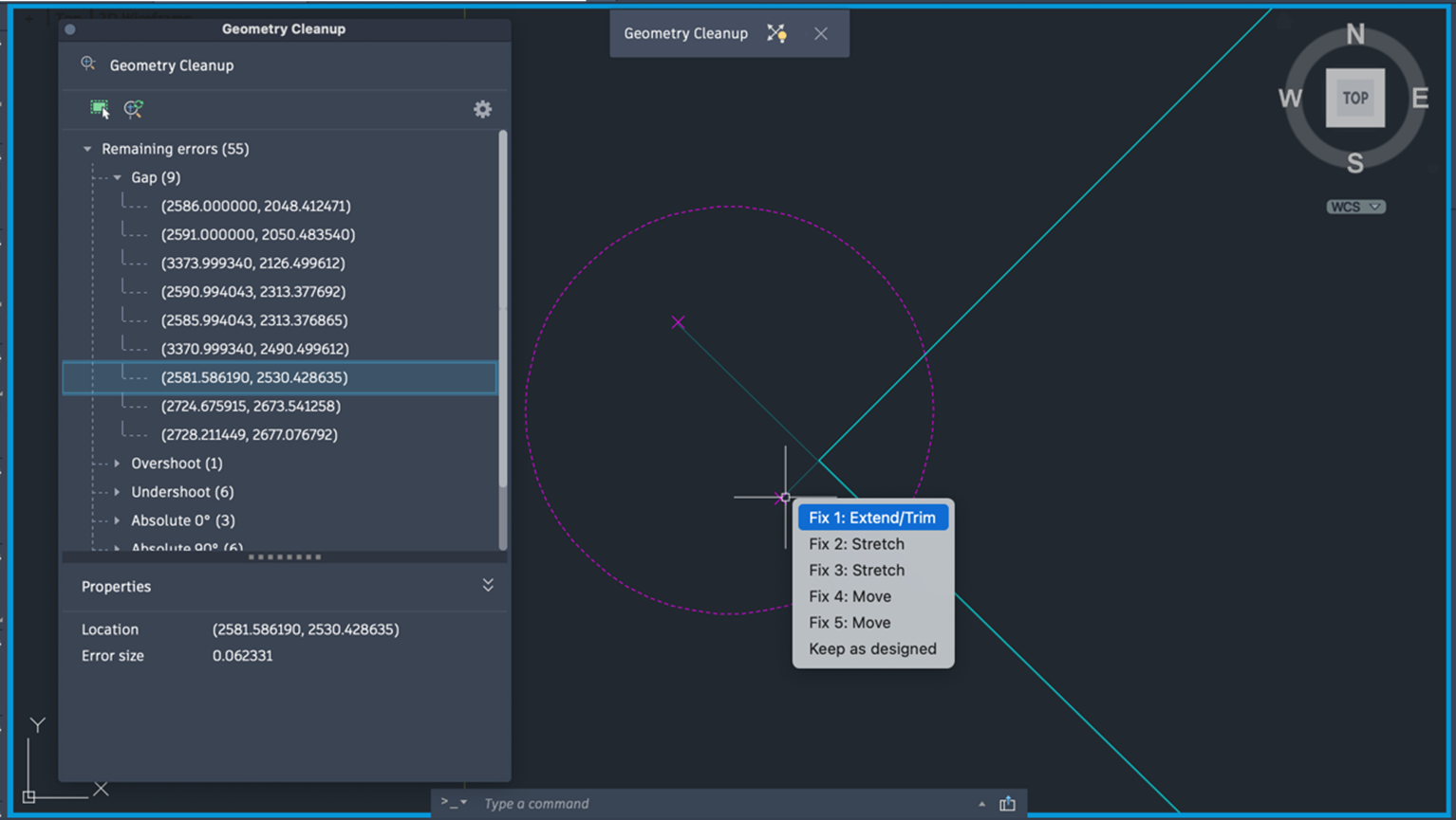 90% lỗi bản vẽ AutoCAD được xử lý tự động với Geometry Cleanup 2027