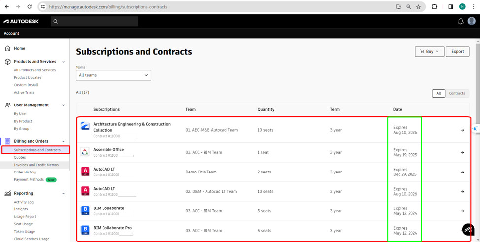 Kiểm tra thông tin thời gian hết hạn license của phần mềm Autodesk