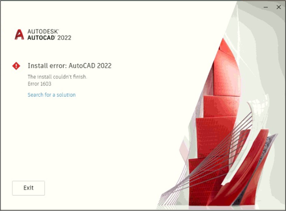 Hướng dẫn fix lỗi khi cài đặt AutoCAD 2022 hoặc mới hơn: 
